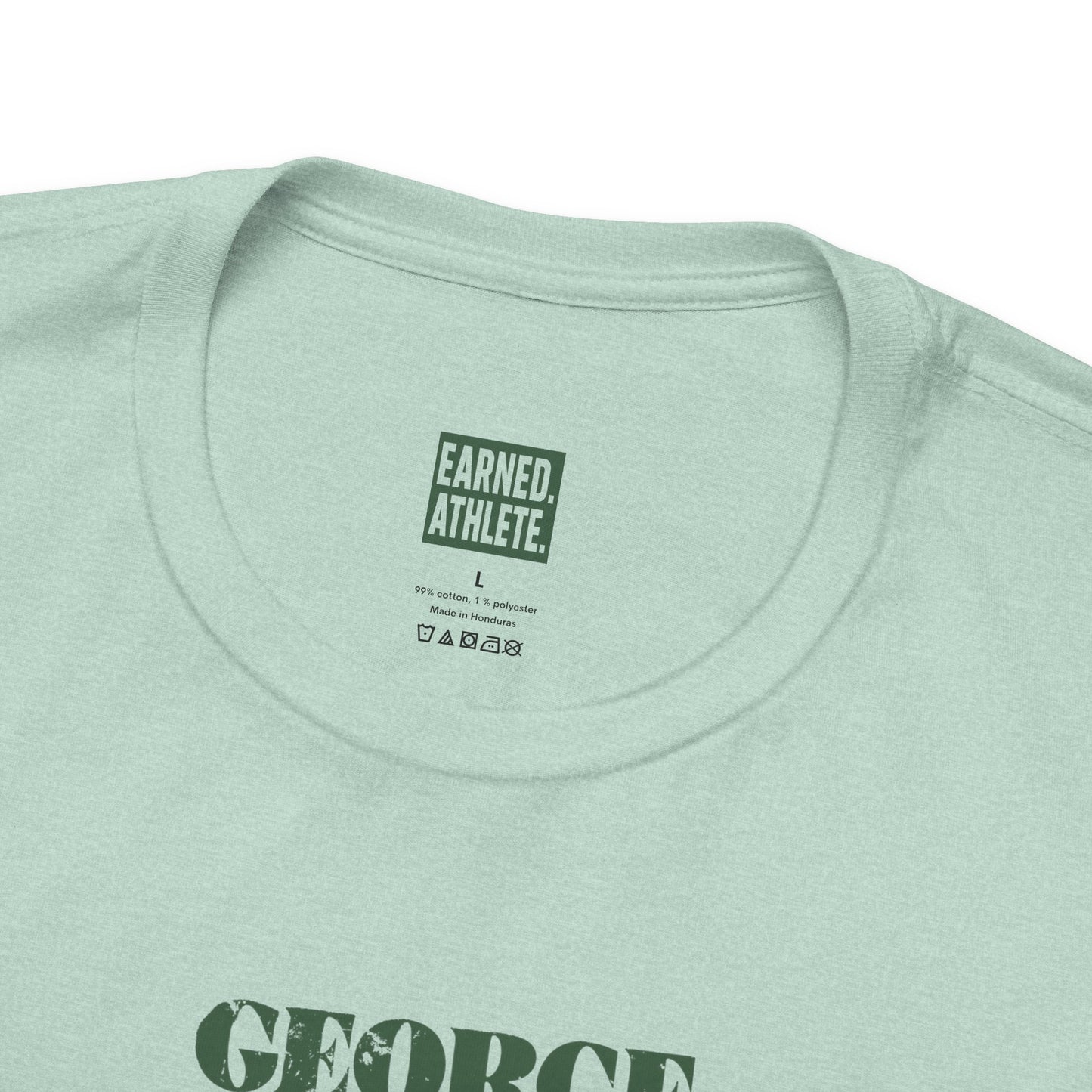 GEORGE DIDN'T BUNT Adult Tee - AMERICA 250 Collection - Green Font