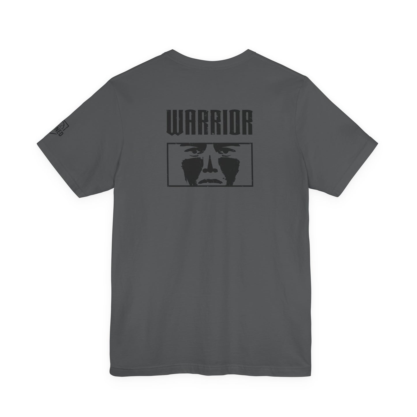EYE BLACK NATION / WARRIOR Adult Tee - Black Font