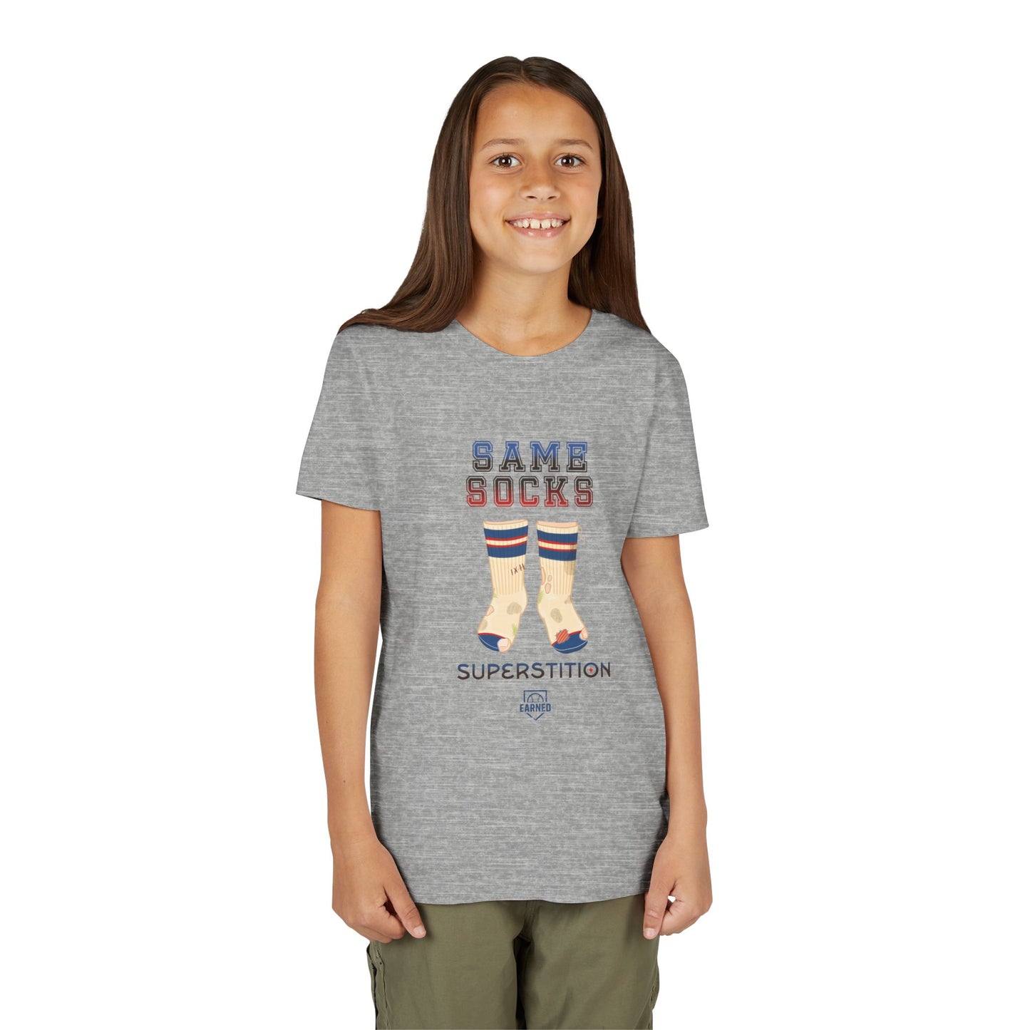 SAME SOCKS Youth Tee - SUPERSTITION Collection