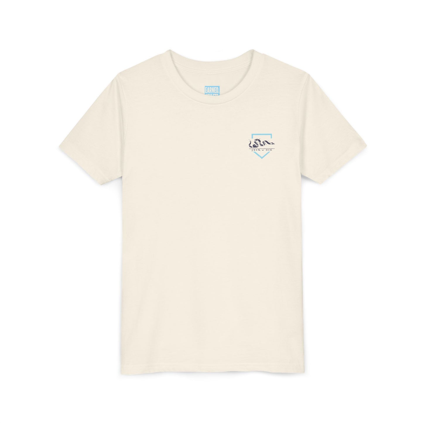 TURN TWO WITH BEN Youth Tee (Blue Logo) - AMERICA 250 Collection