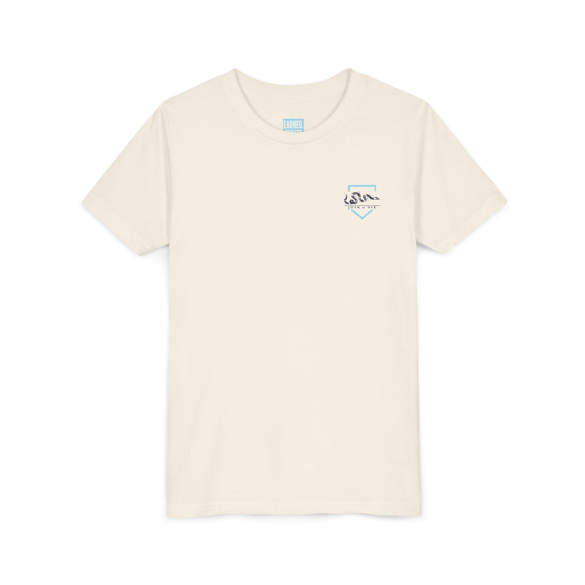 TURN TWO WITH BEN Youth Tee (Blue Logo) - AMERICA 250 Collection