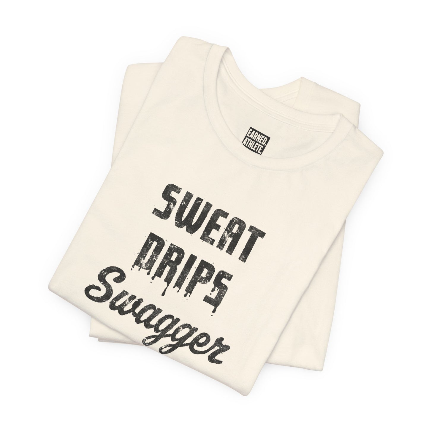 Sweat Drips Swagger Adult Tee - Black Graphic