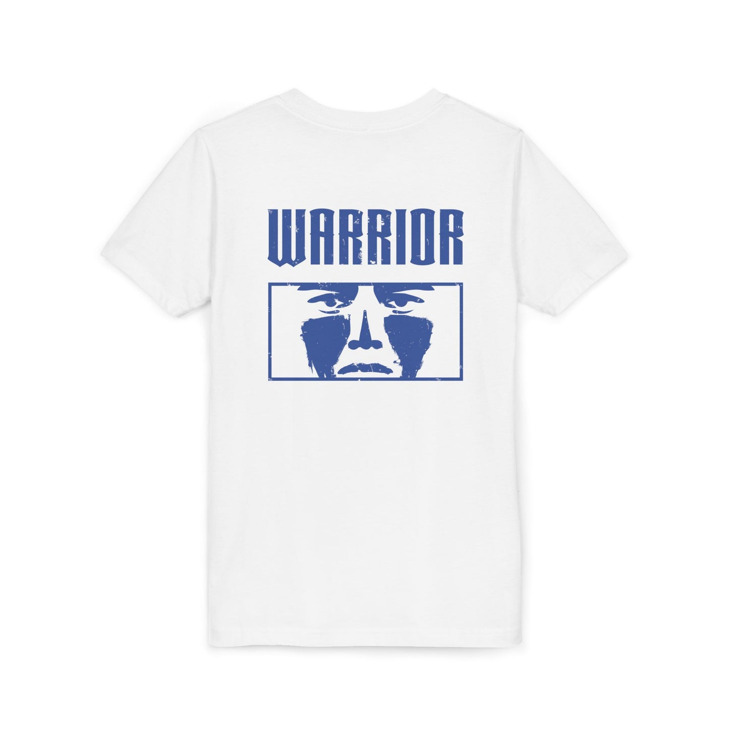 EYE BLACK NATION / WARRIOR Adult Tee - Blue Font