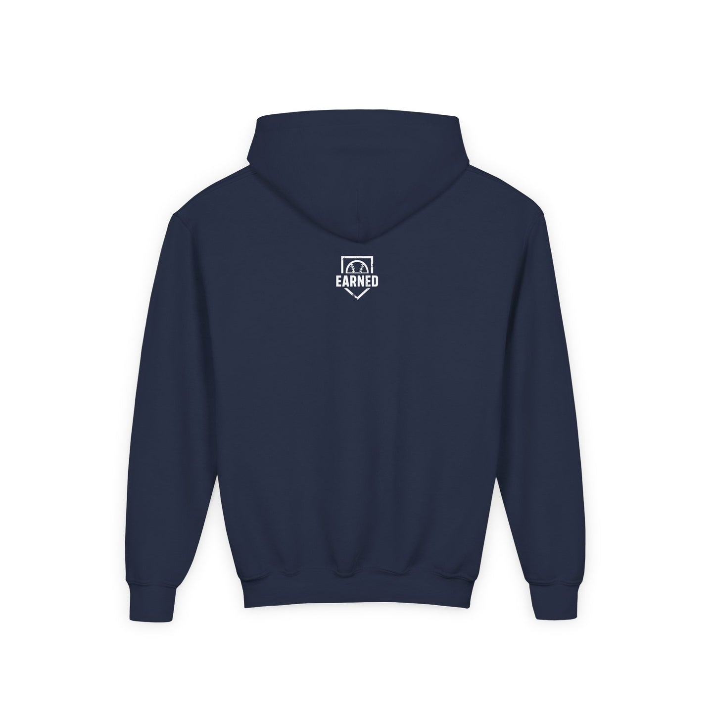 PRACTICE IS THE PROOF Youth Hoodie - White Graphic