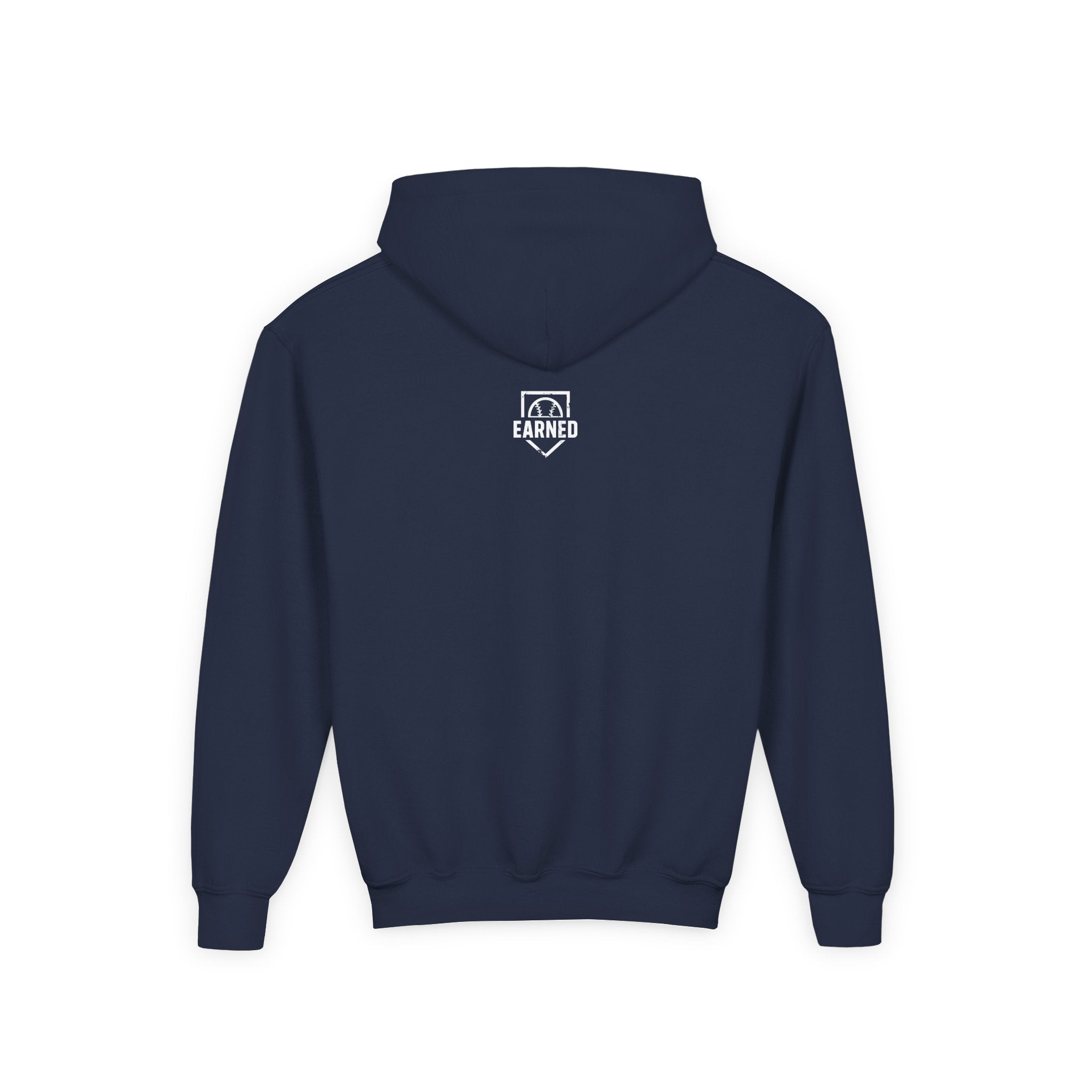 PRACTICE IS THE PROOF Youth Hoodie - White Graphic