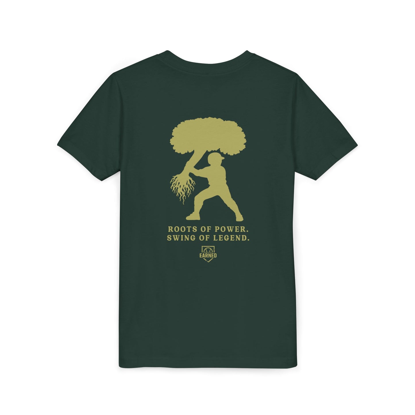 Roots Of Power Youth Tee - Lumber Jack Collection