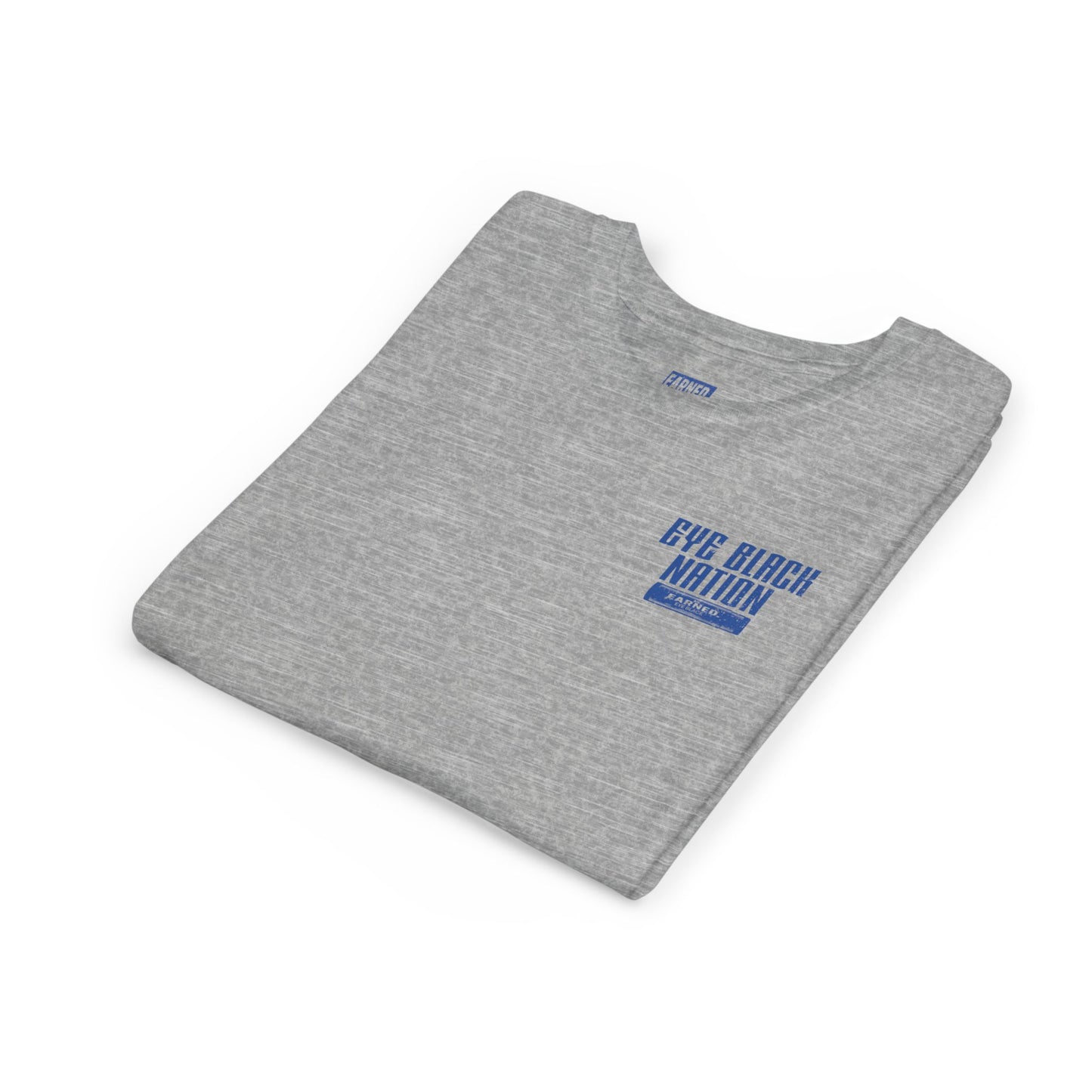 EYE BLACK NATION / WARRIOR Youth Tee - Blue Font