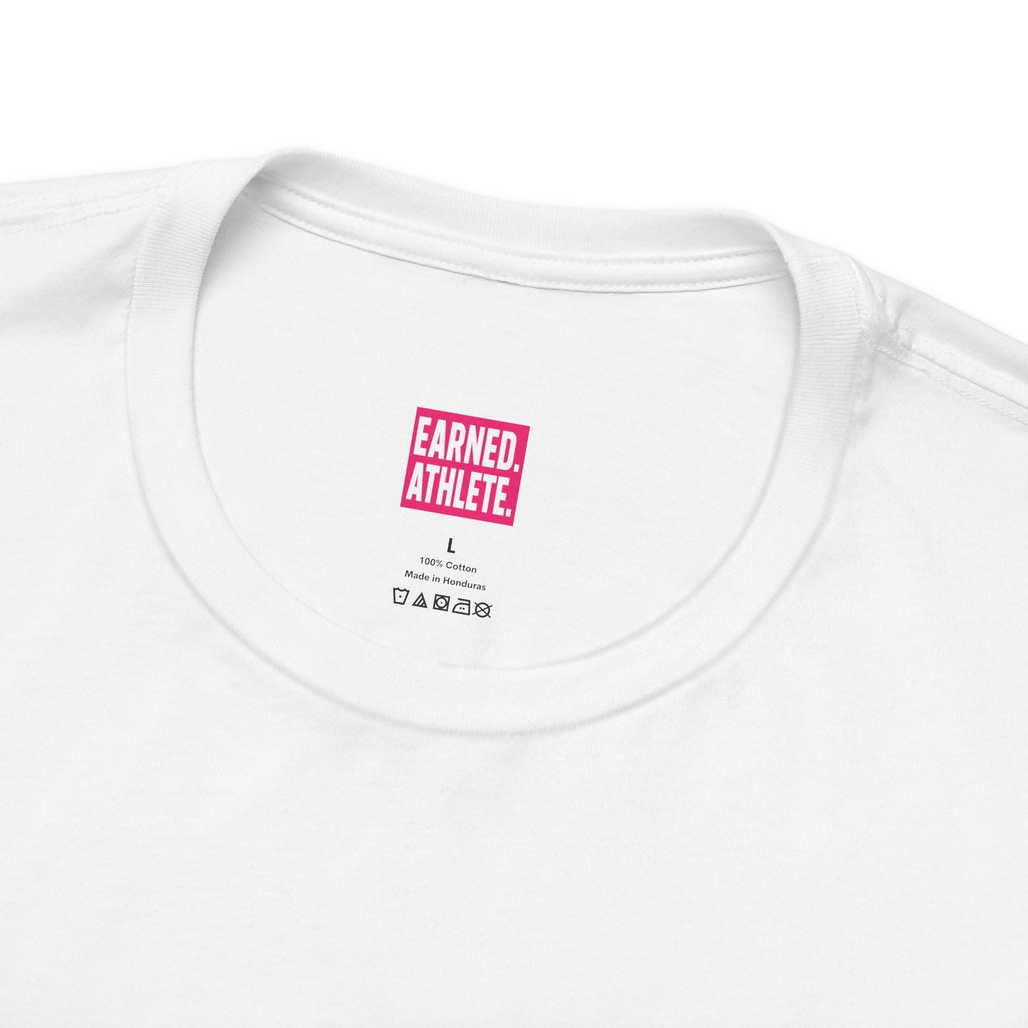 Ten Bucks Says I Rake Adult Tee - Pink Graphic