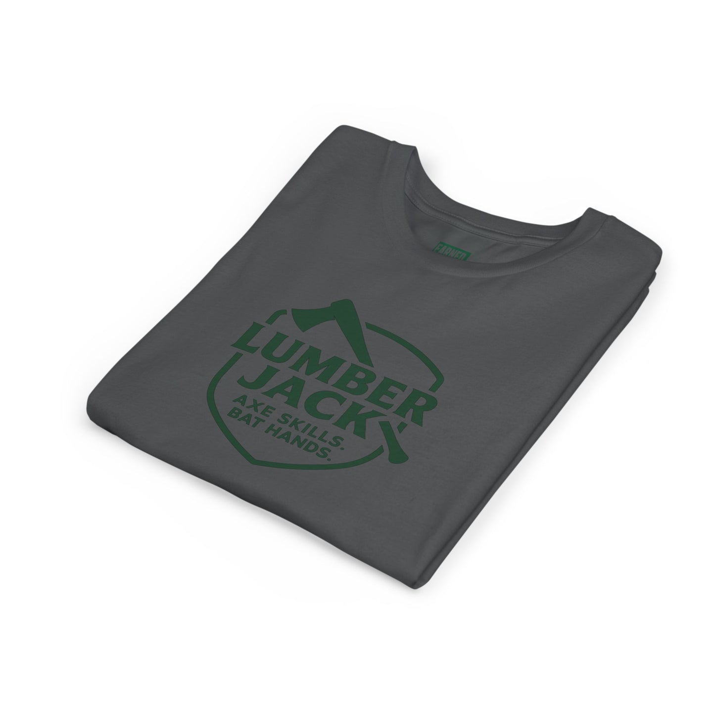 Lumber Jack Axe Skills Bat Hands Youth Tee