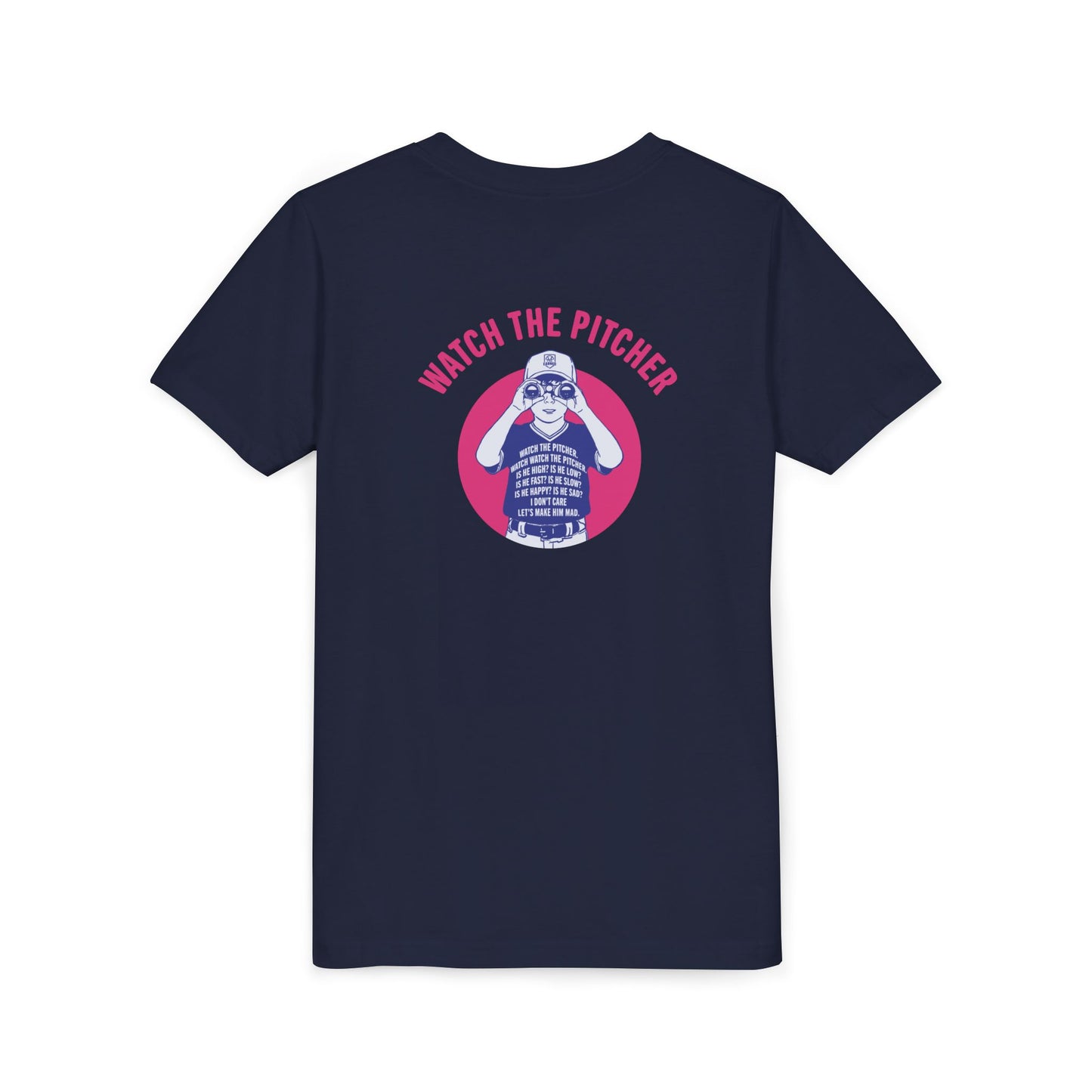 WATCH THE PITCHER Youth Tee - DUGOUT CHANT Collection