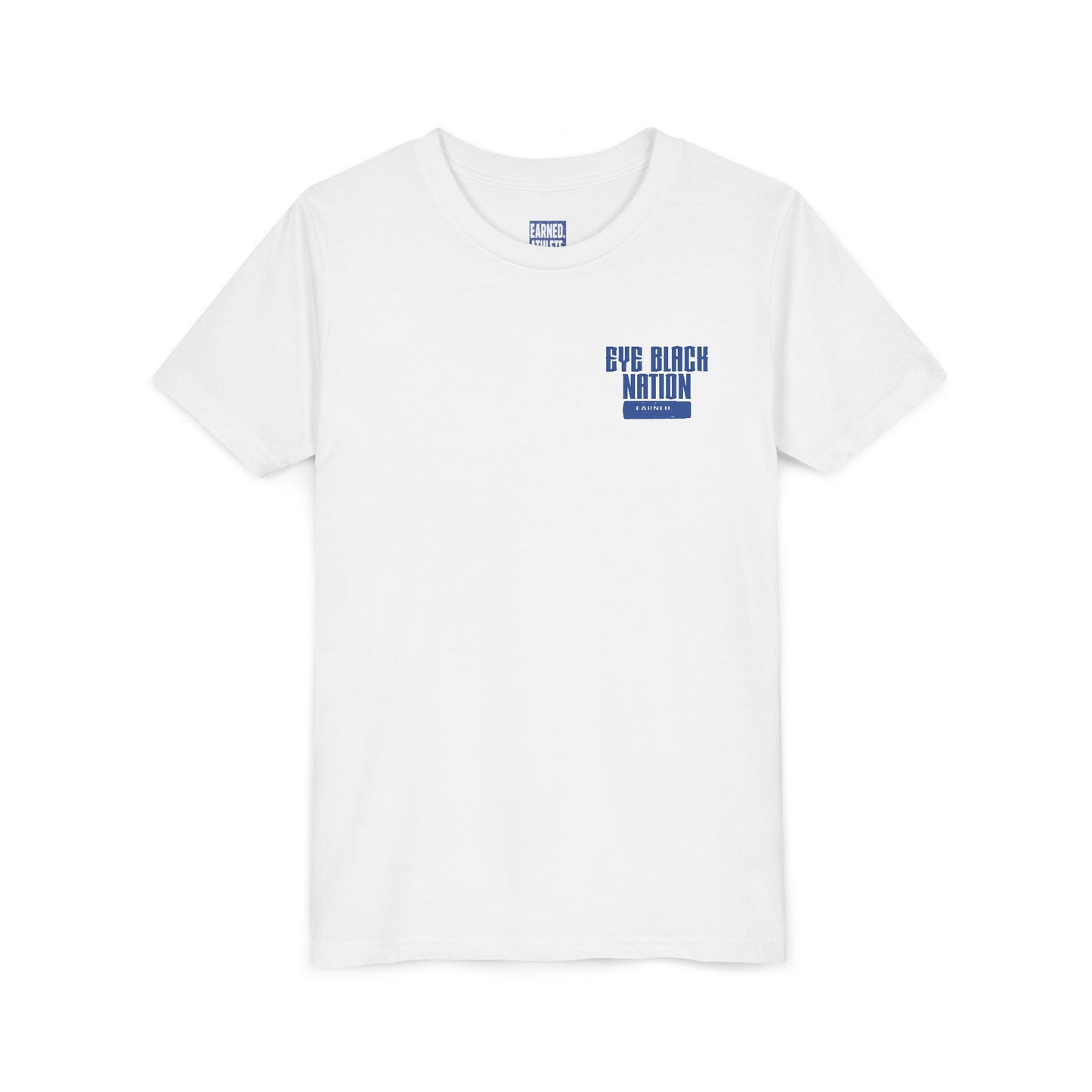 EYE BLACK NATION / WARRIOR Youth Tee - Blue Font