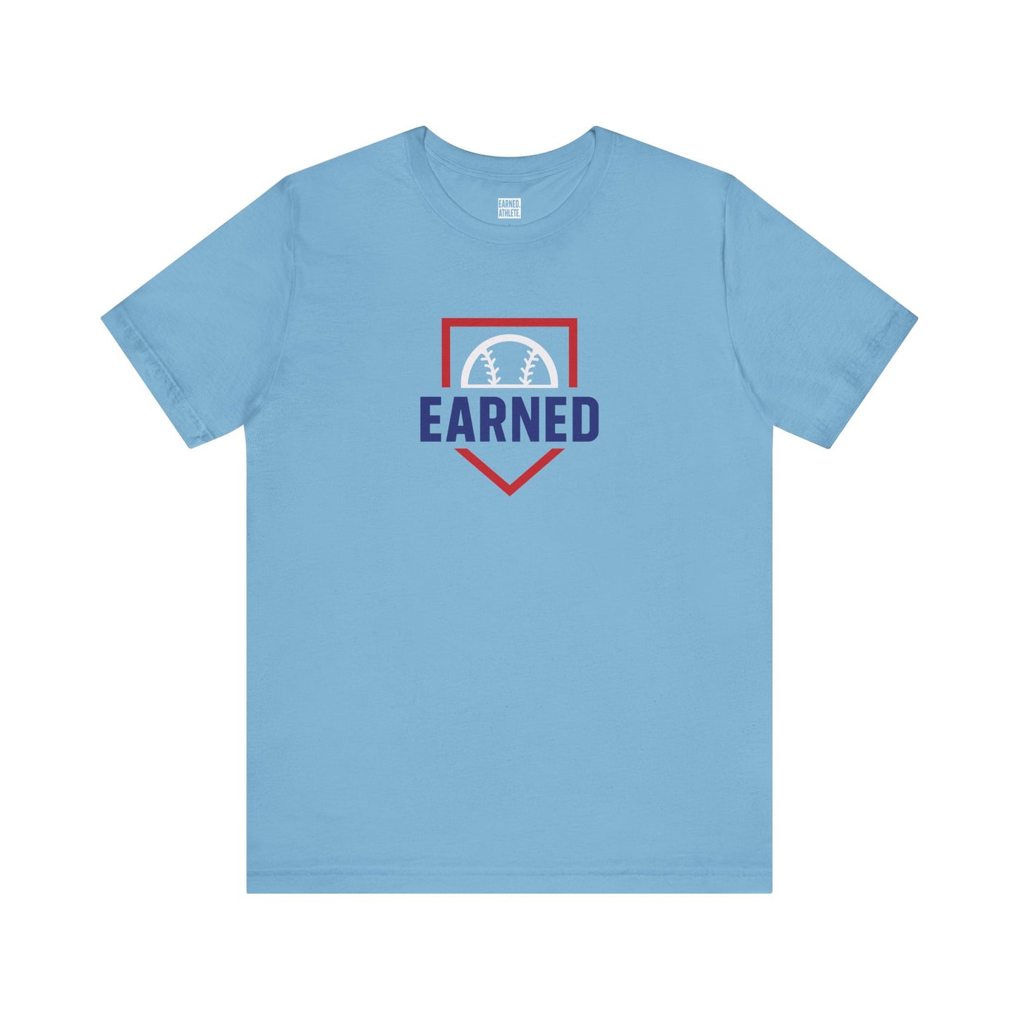 EARNED Adult Tee - Red Plate Logo