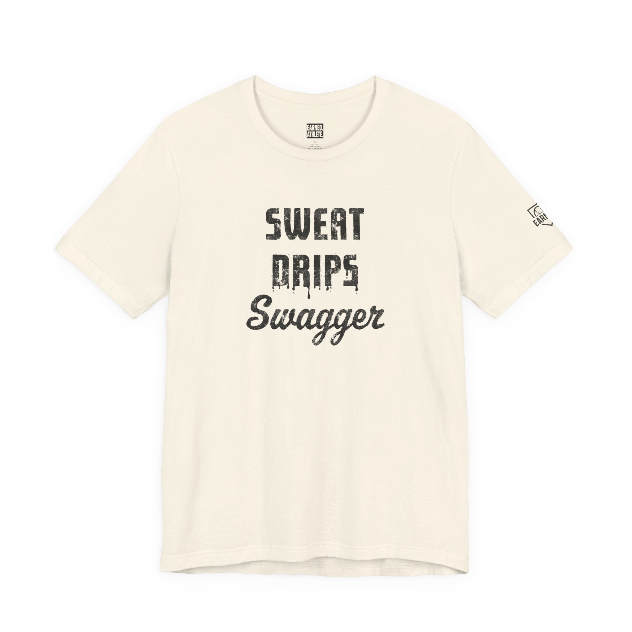 Sweat Drips Swagger Adult Tee - Black Graphic
