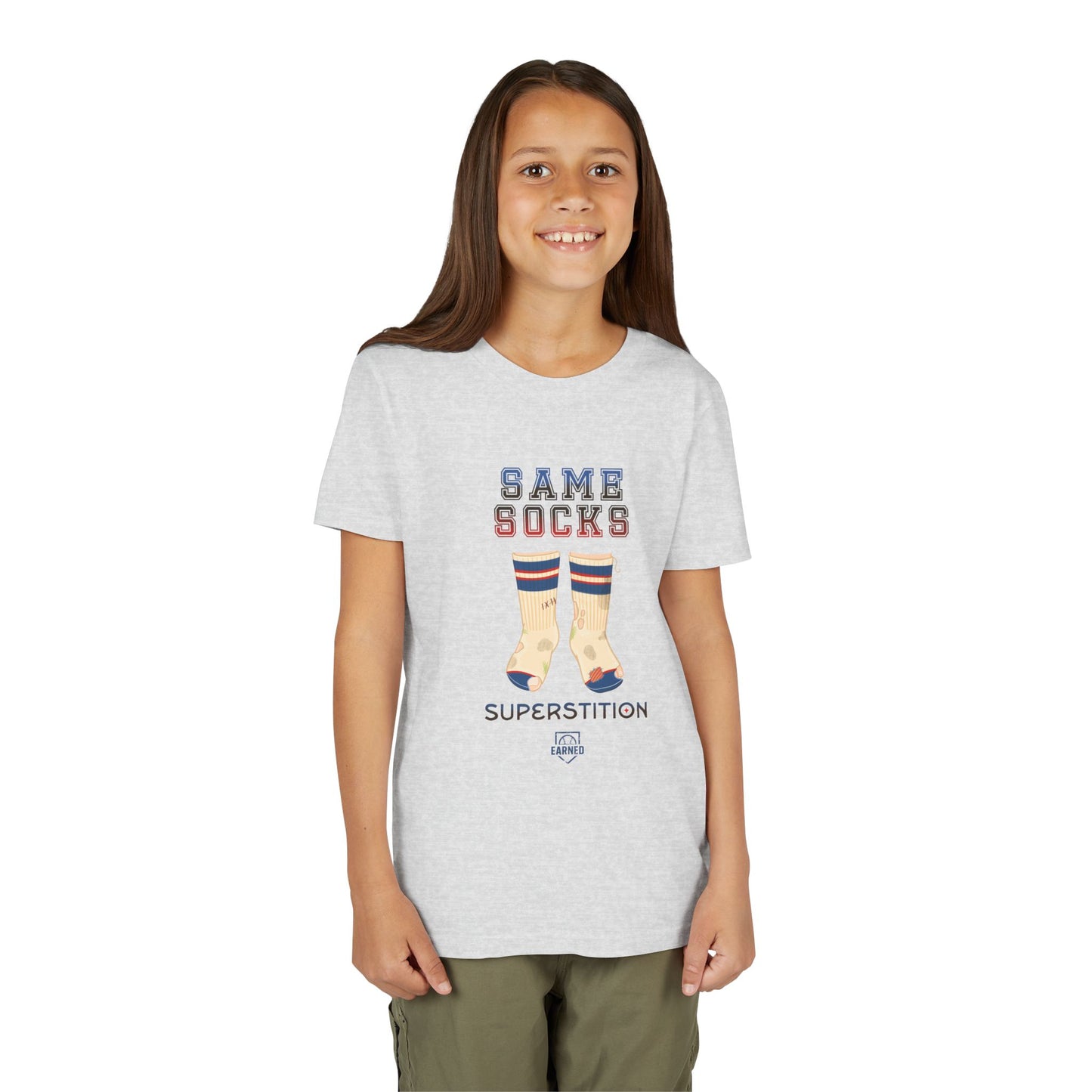 SAME SOCKS Youth Tee - SUPERSTITION Collection