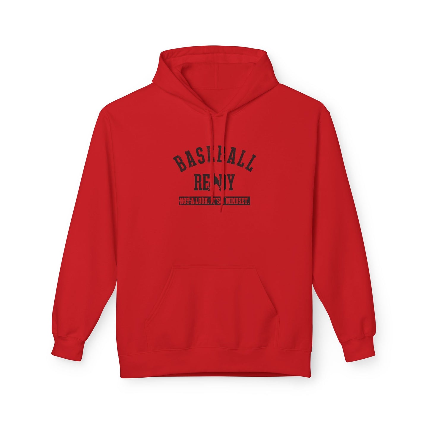 BASEBALL READY Youth Hoodie - Black Graphic