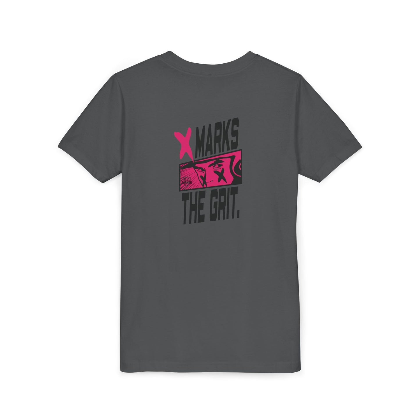 X Marks The Grit Youth Tee - EYE BLACK NATION Collection