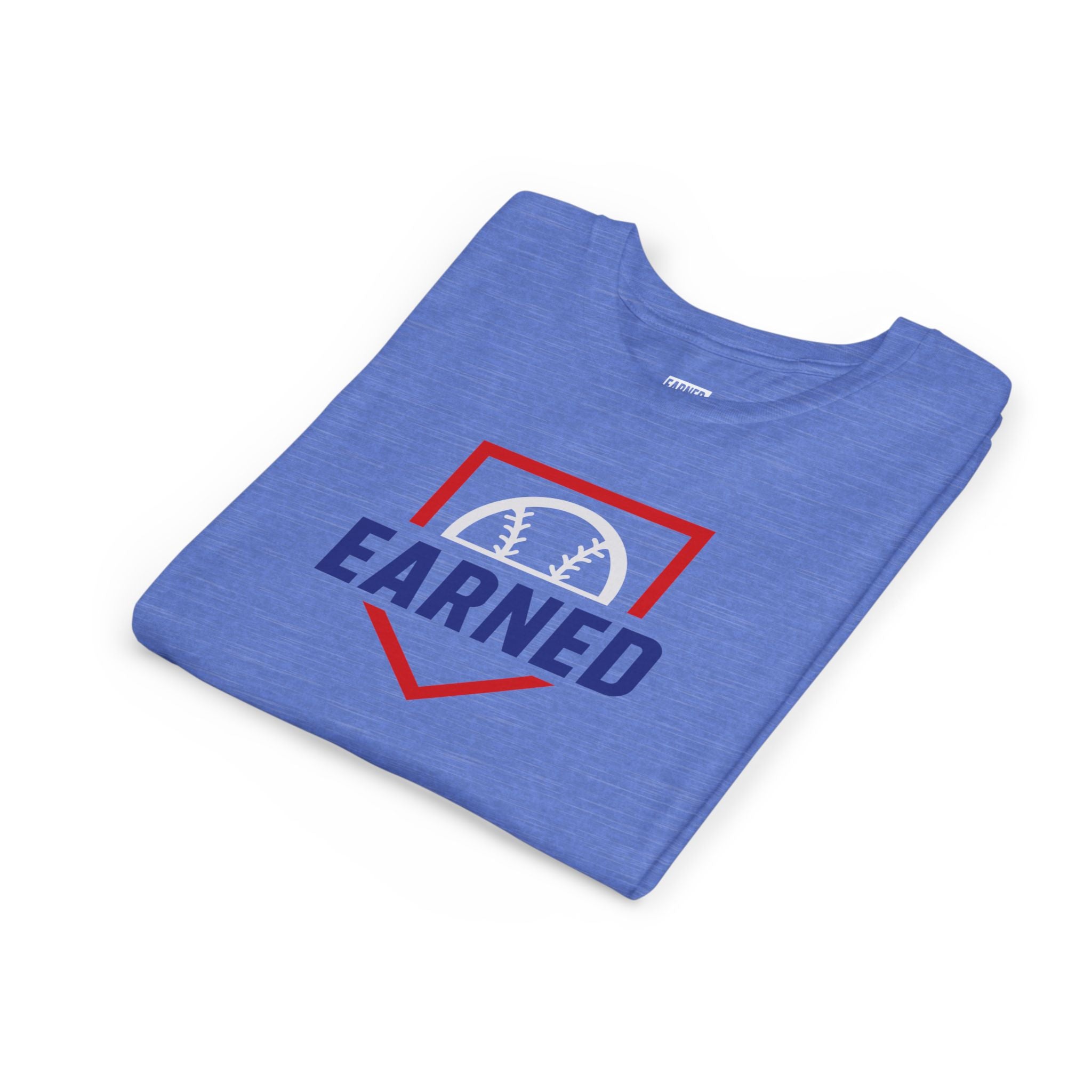 EARNED Youth Tee - Red Plate Logo