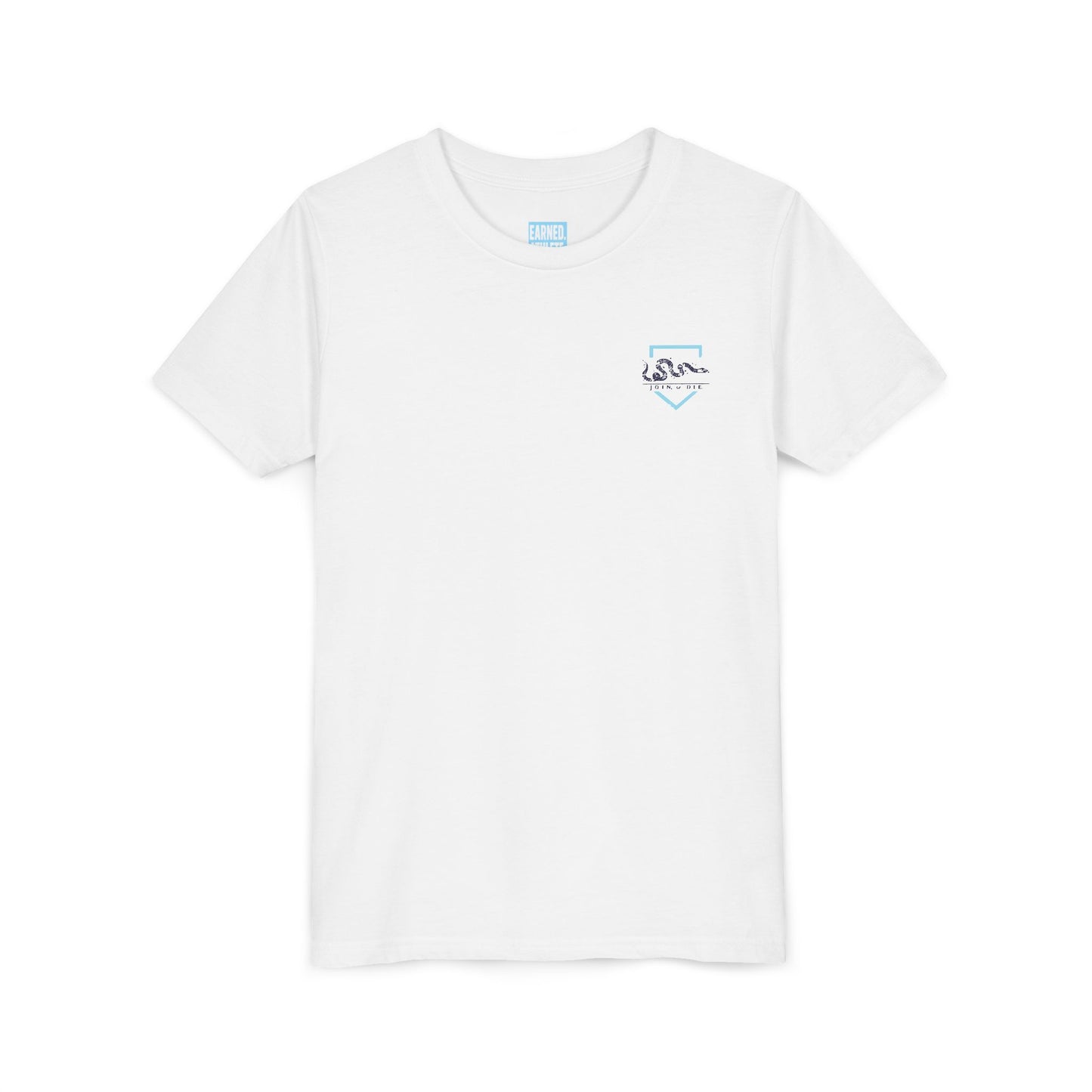 TURN TWO WITH BEN Youth Tee (Blue Logo) - AMERICA 250 Collection
