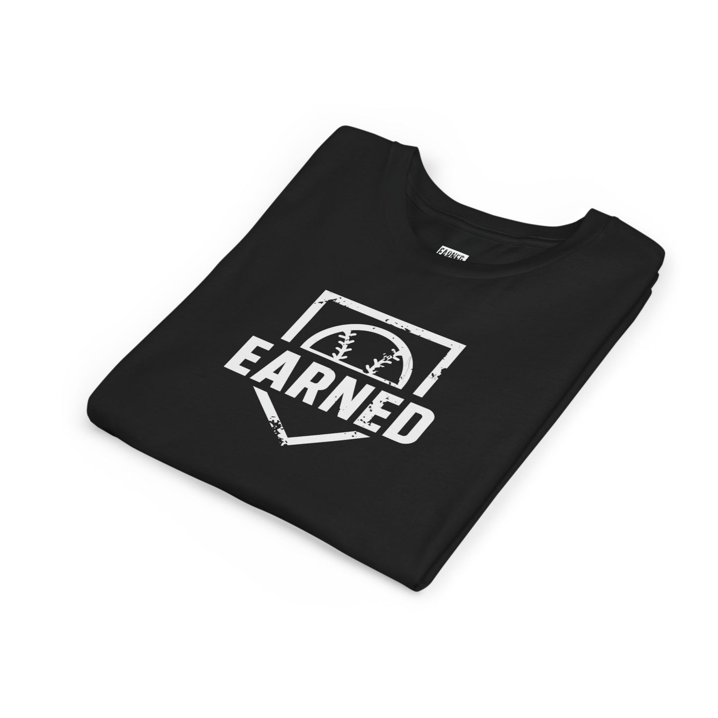 Earned Youth Tee - White Logo