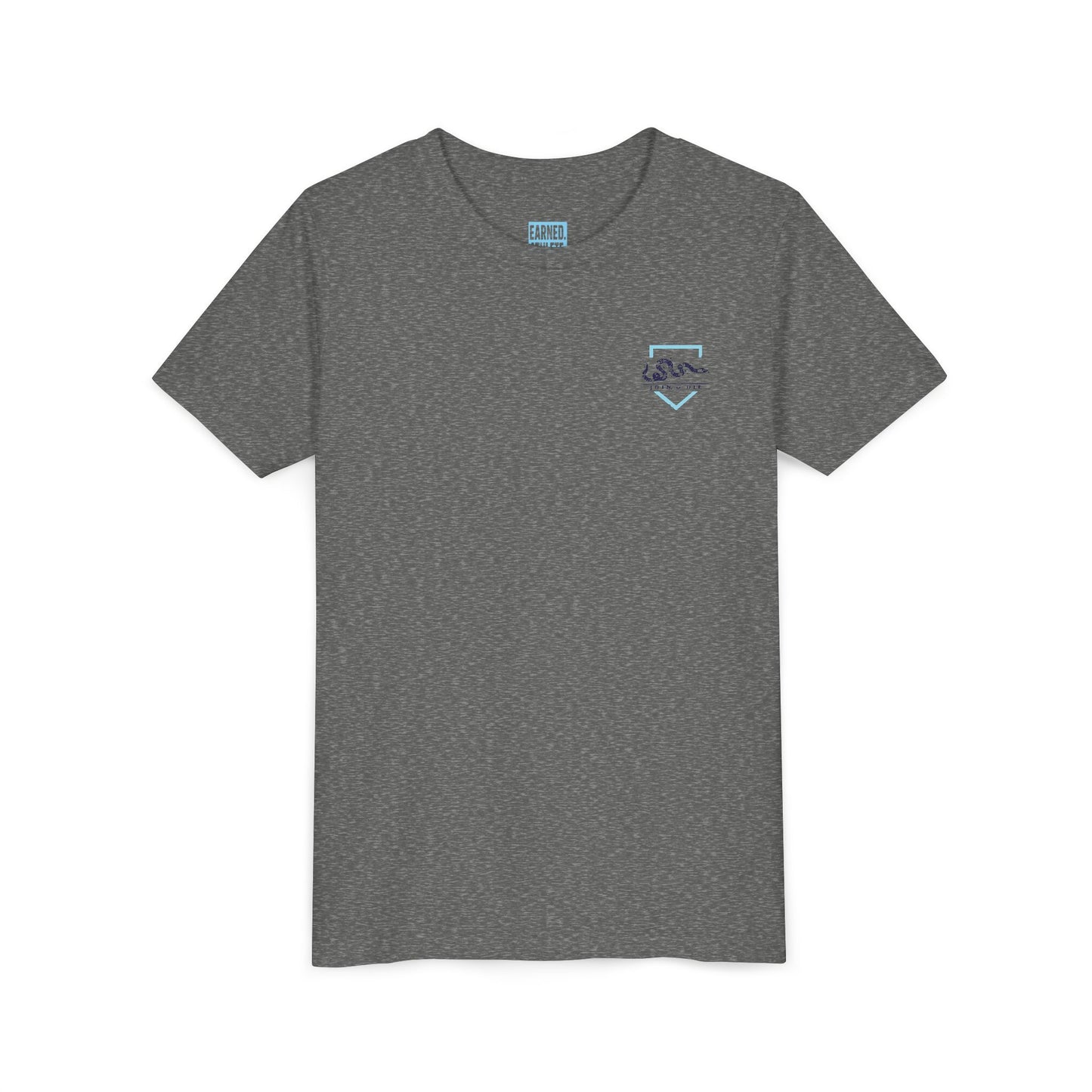 TURN TWO WITH BEN Youth Tee (Blue Logo) - AMERICA 250 Collection