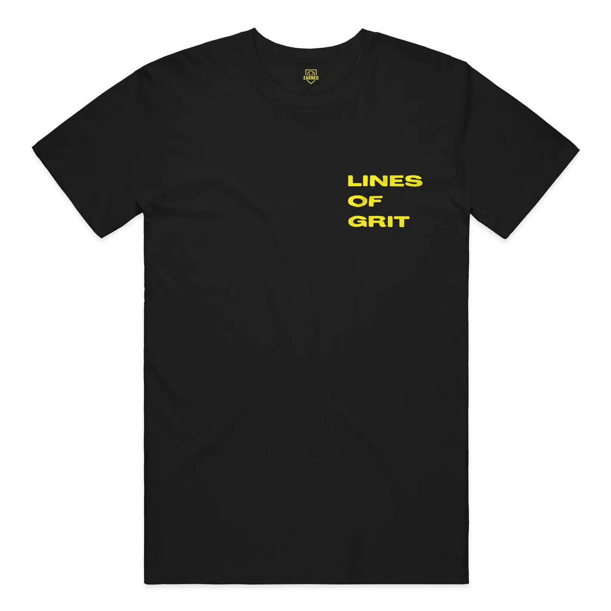  Lines Of Grit Adult Tee