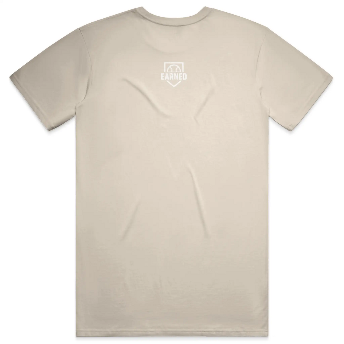 earnedEARNED Adult Tee White Logo