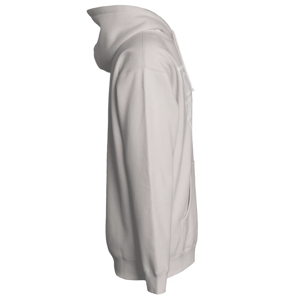EARNED Heavyweight Hoodie White Logo 