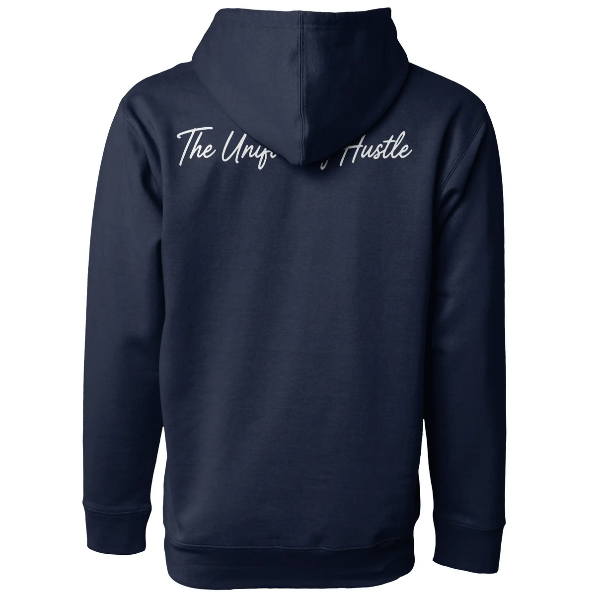 EARNED Heavyweight Hoodie White Logo 