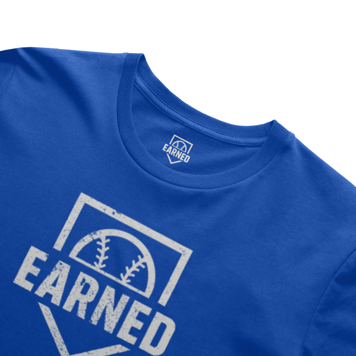 earnedEARNED Adult Tee White Logo