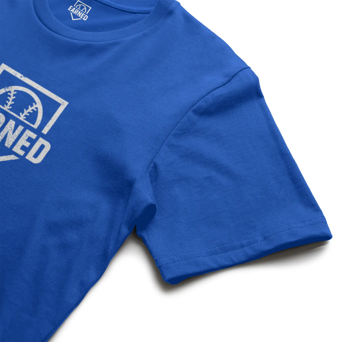 earnedEARNED Adult Tee White Logo