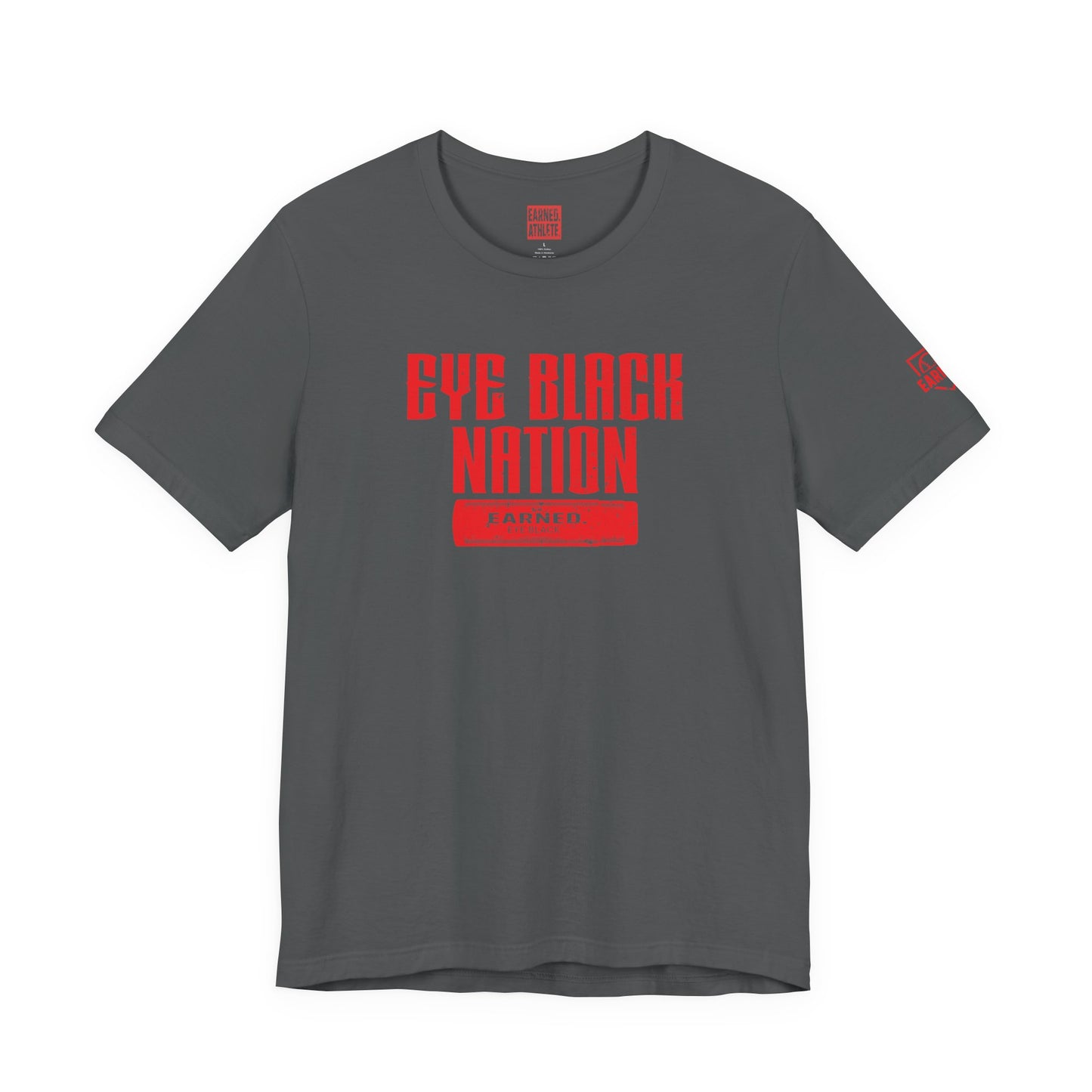 Eye Black Nation Adult Tee - Red Graphic