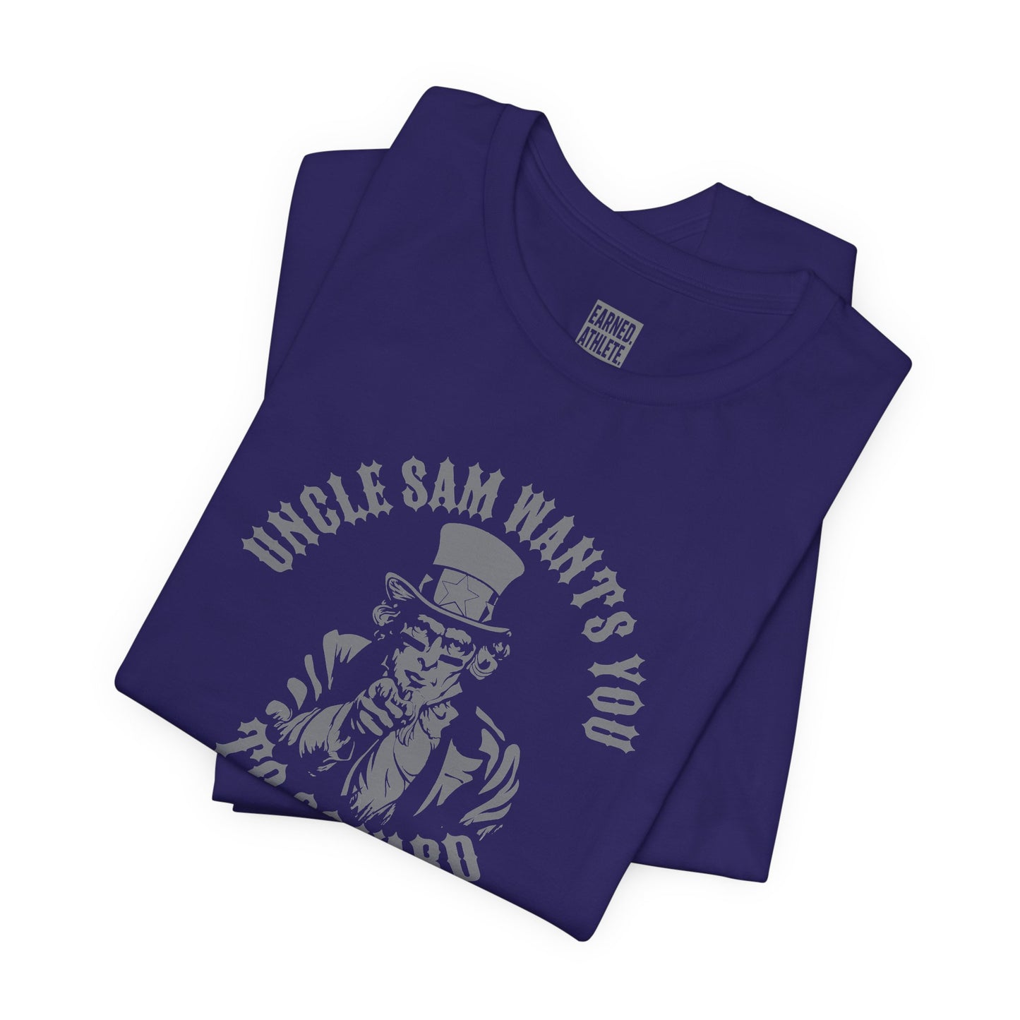 UNCLE SAM WANTS YOU Youth Tee - White Graphic