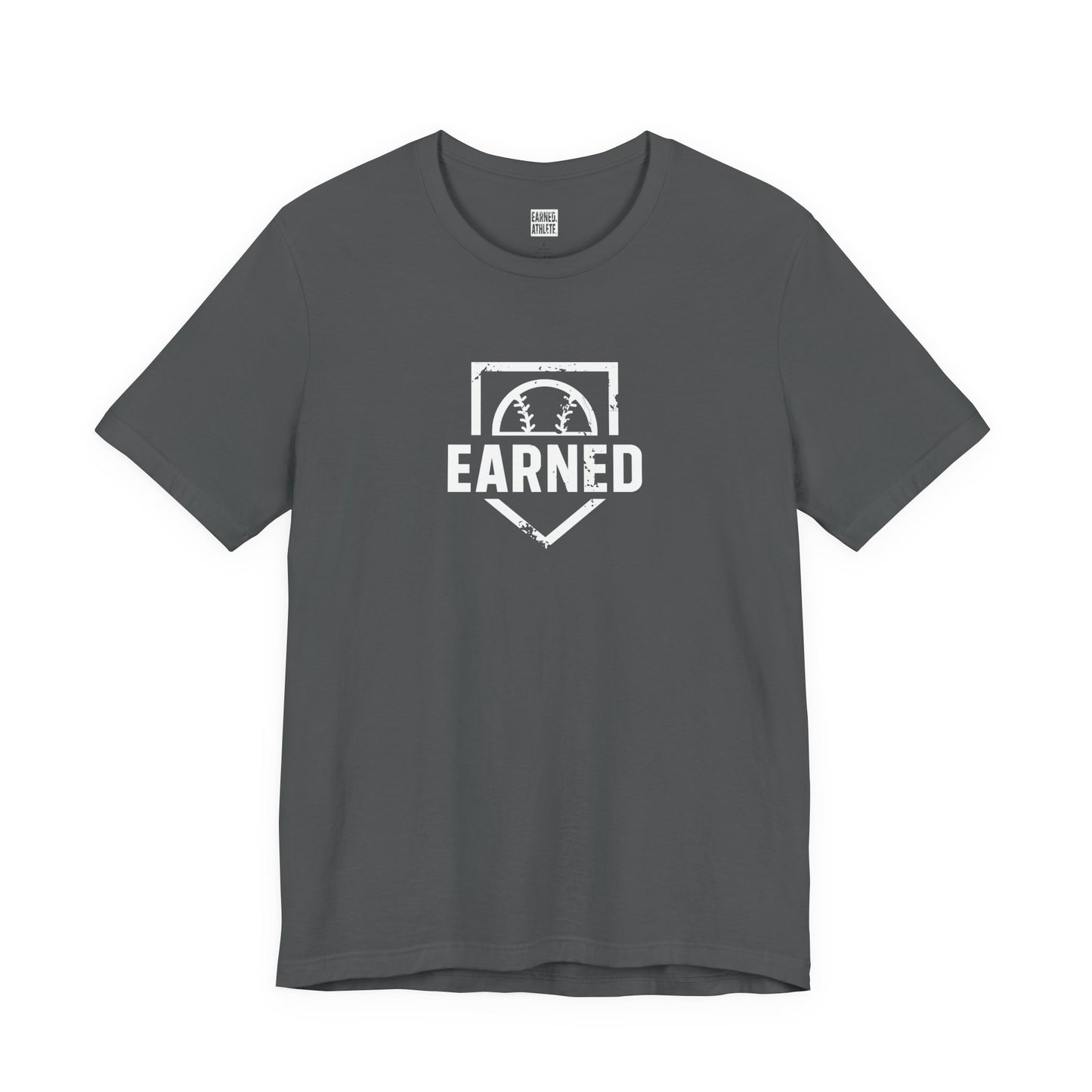 EARNED Adult Tee - White Logo