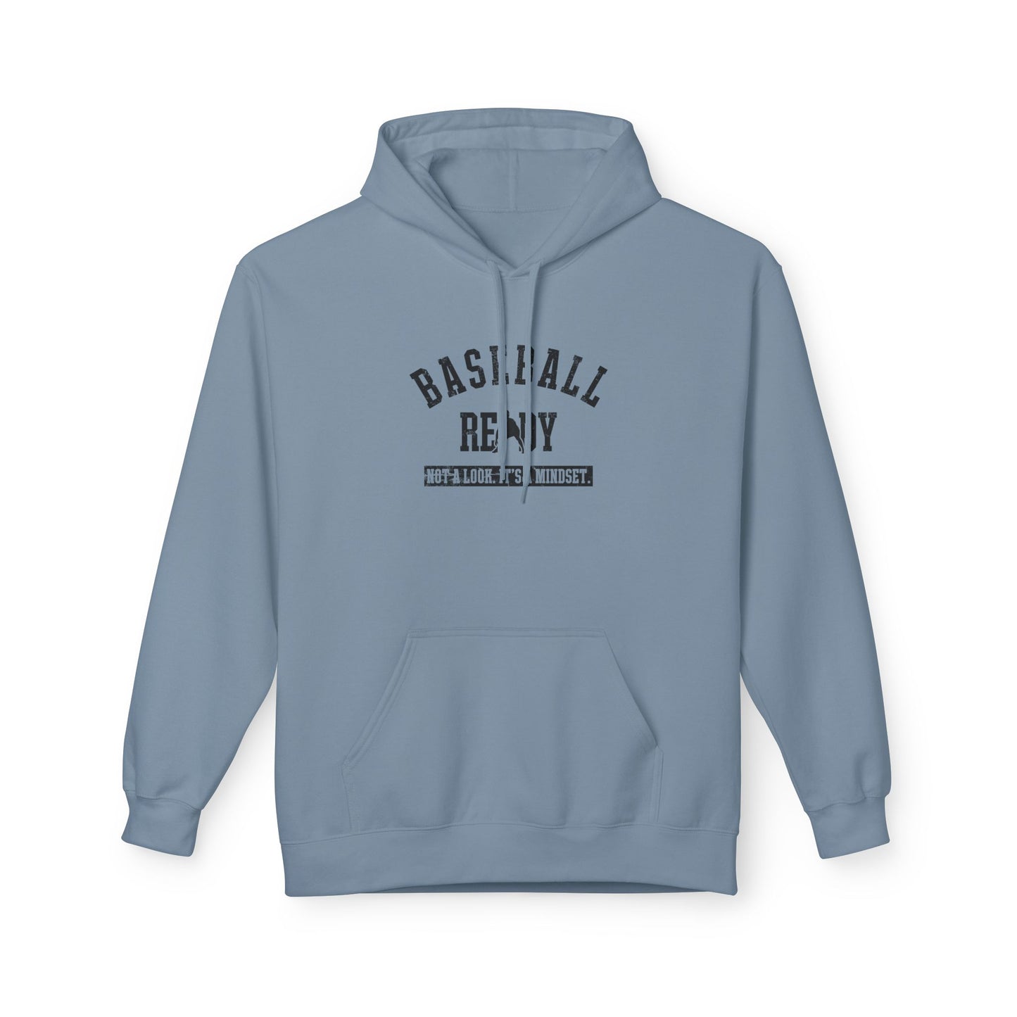 BASEBALL READY Youth Hoodie - Black Graphic