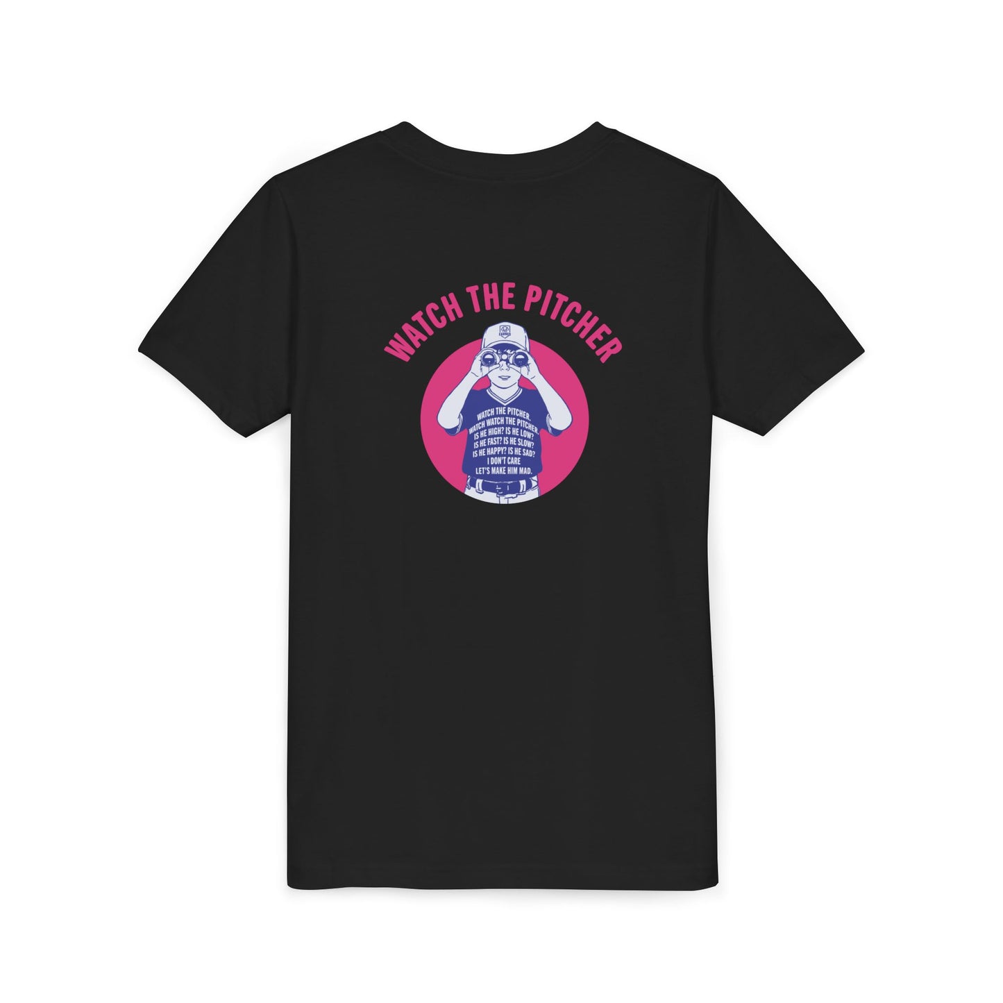 WATCH THE PITCHER Youth Tee - DUGOUT CHANT Collection