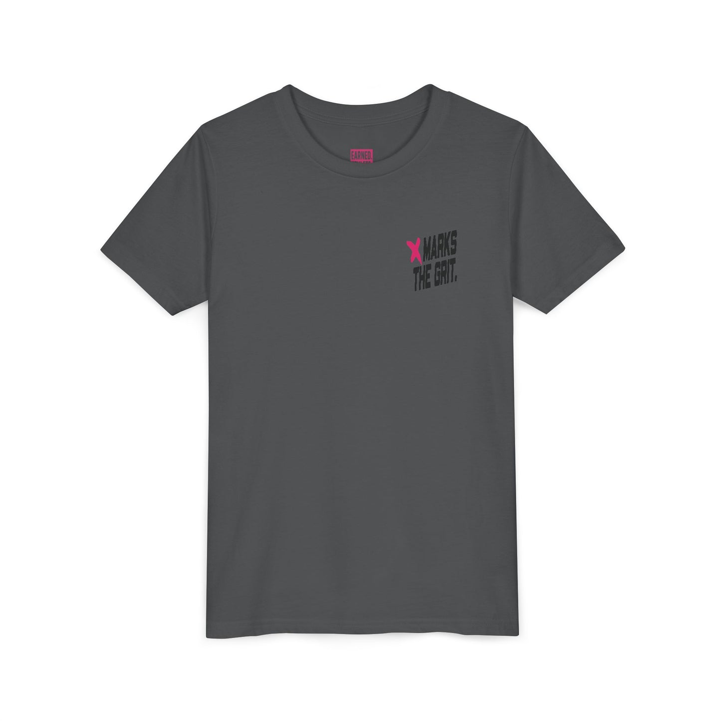 X Marks The Grit Youth Tee - EYE BLACK NATION Collection
