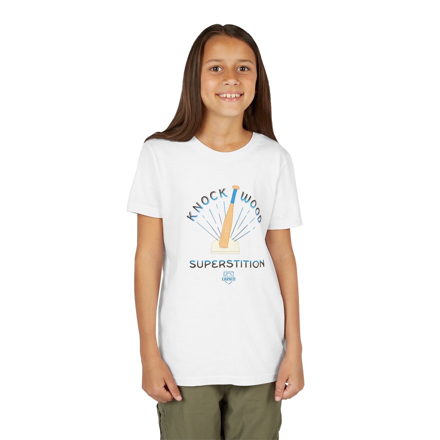 KNOCK WOOD Youth Tee - SUPERSTITION Collection