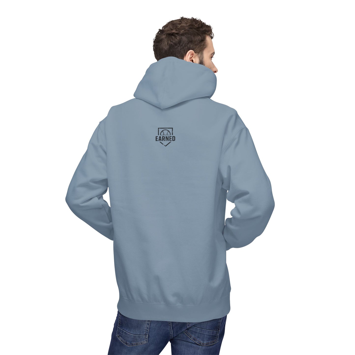 BASEBALL READY Youth Hoodie - Black Graphic