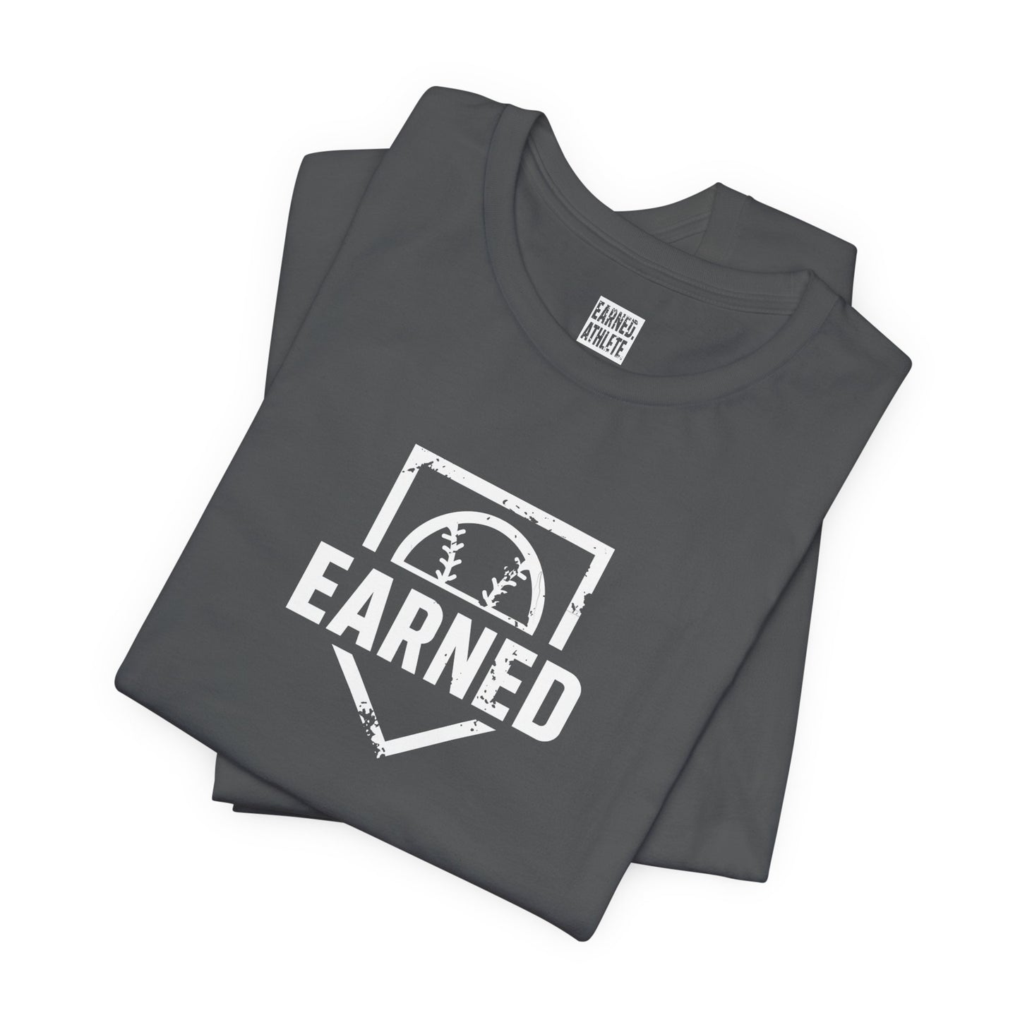 EARNED Adult Tee - White Logo
