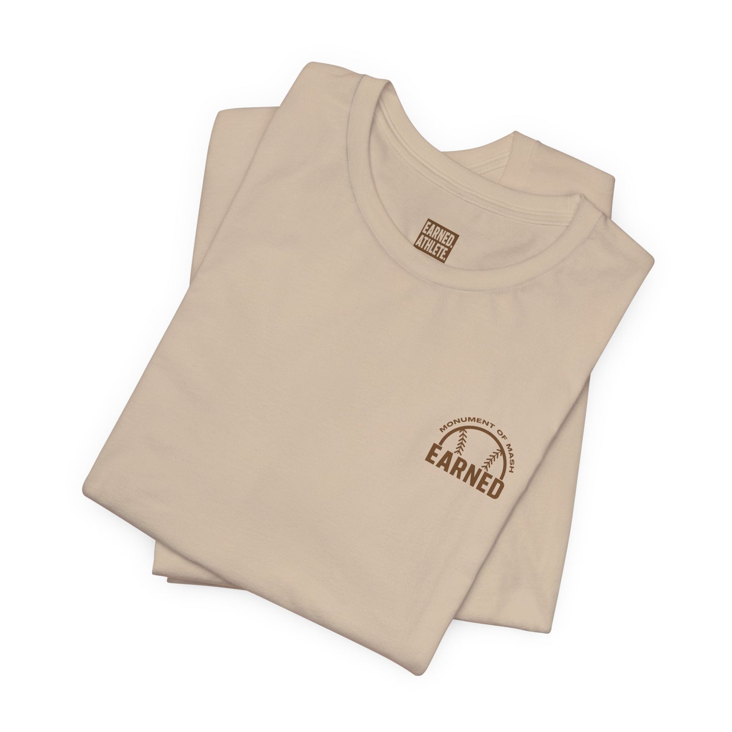 Monument Of Mash Adult Tee - Gold Graphic America 250 Collection