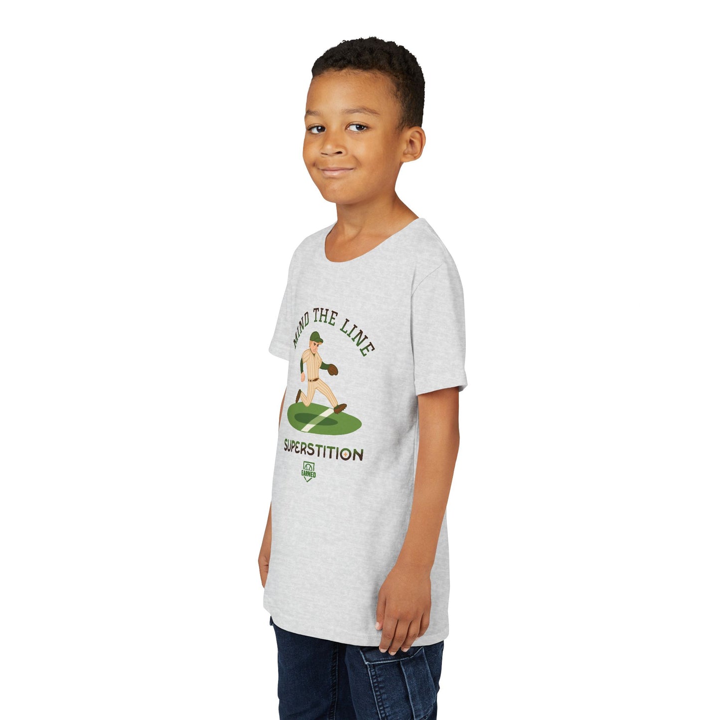 MIND THE LINE Youth Tee - SUPERSTITION Collection