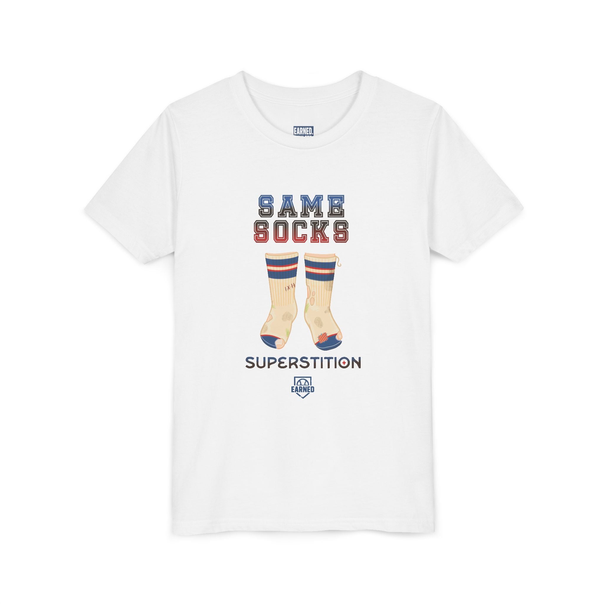 SAME SOCKS Youth Tee - SUPERSTITION Collection