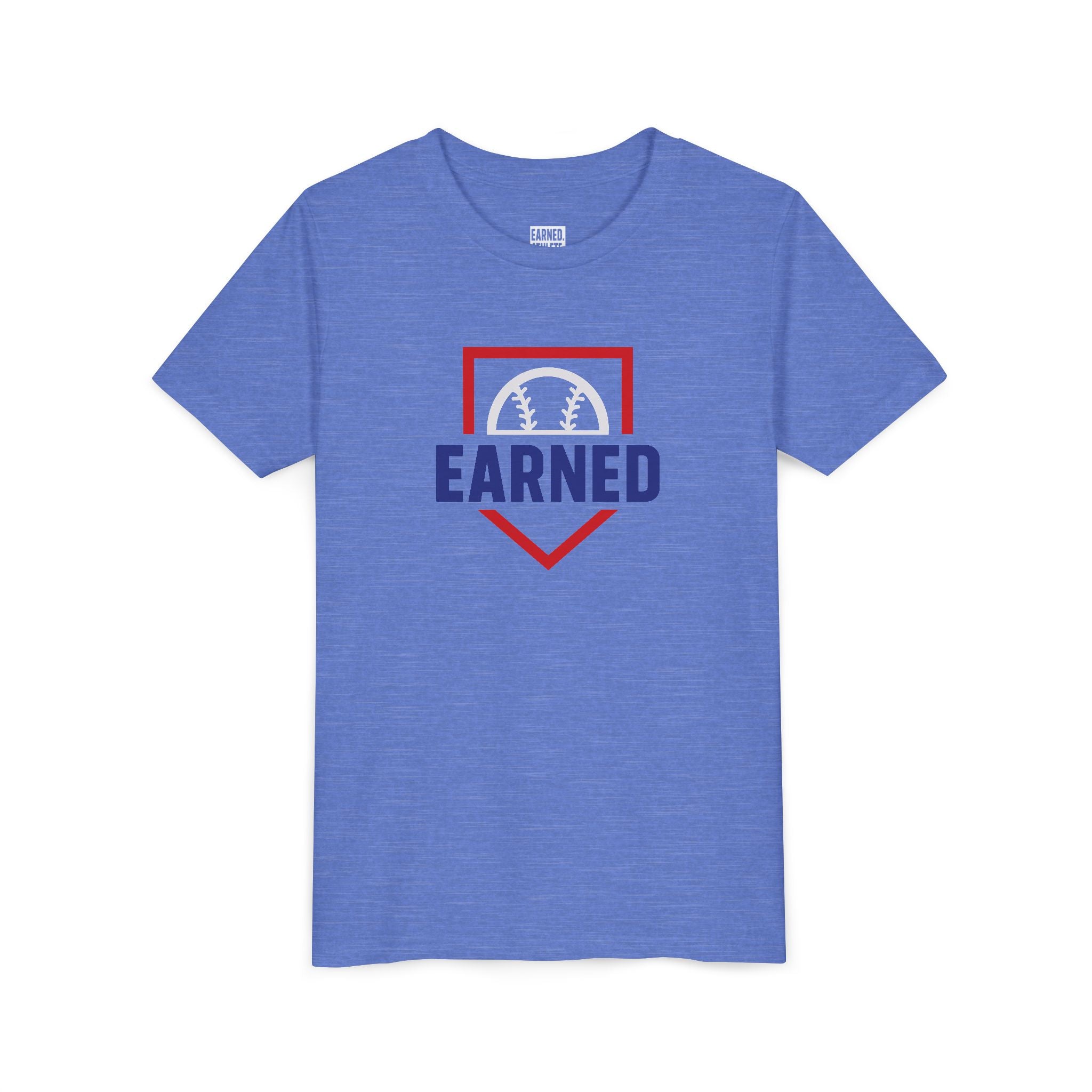 EARNED Youth Tee - Red Plate Logo