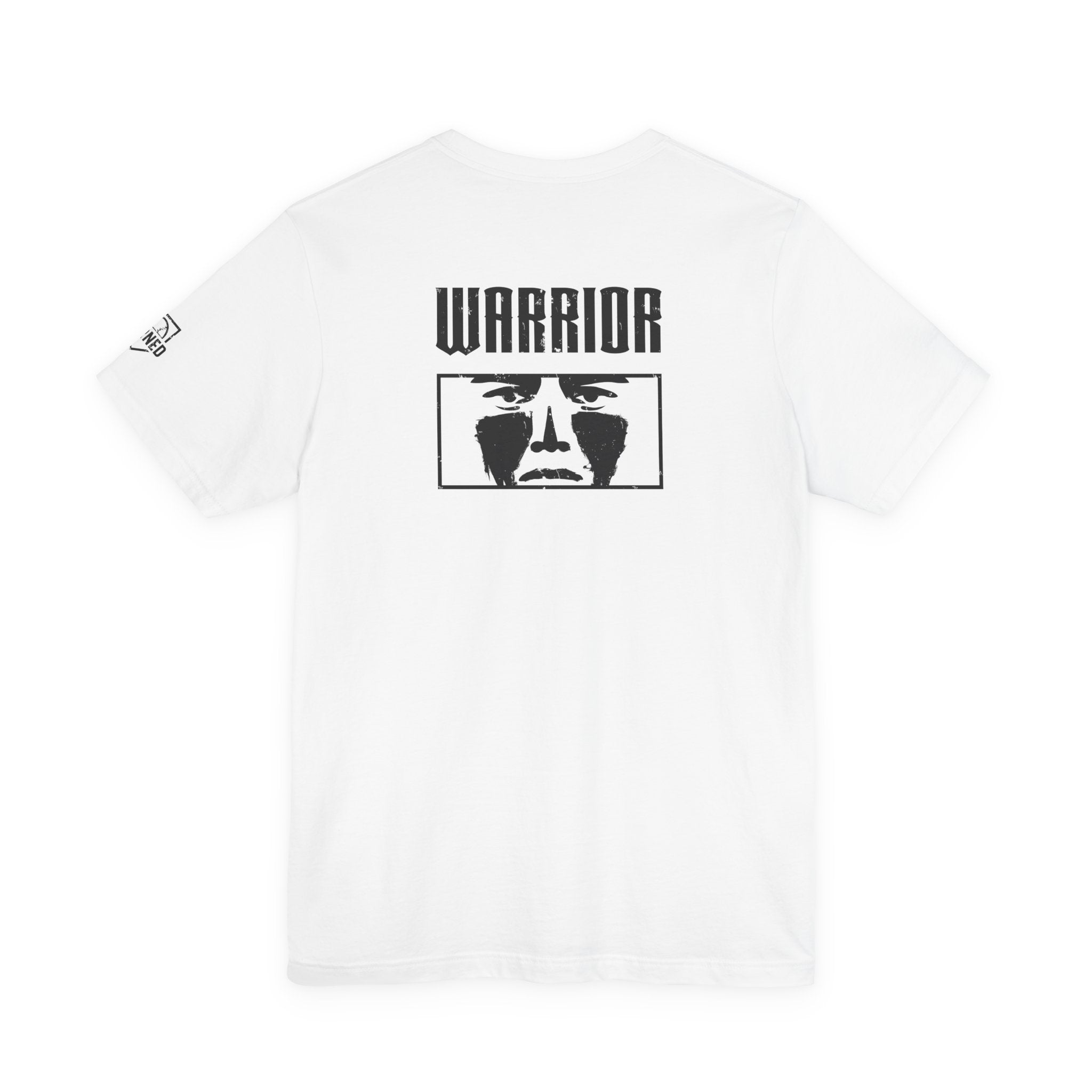 EYE BLACK NATION / WARRIOR Adult Tee - Black Font