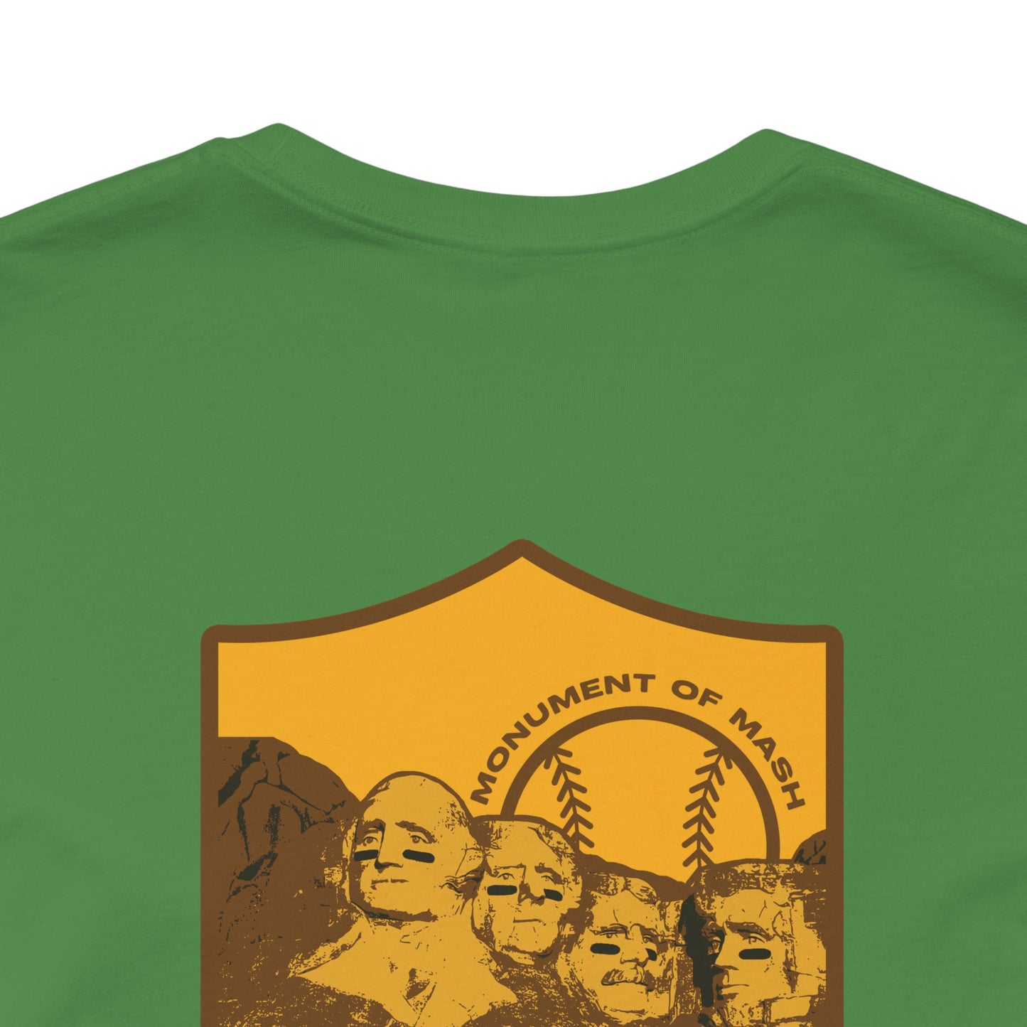 Monument Of Mash Adult Tee - Gold Graphic America 250 Collection