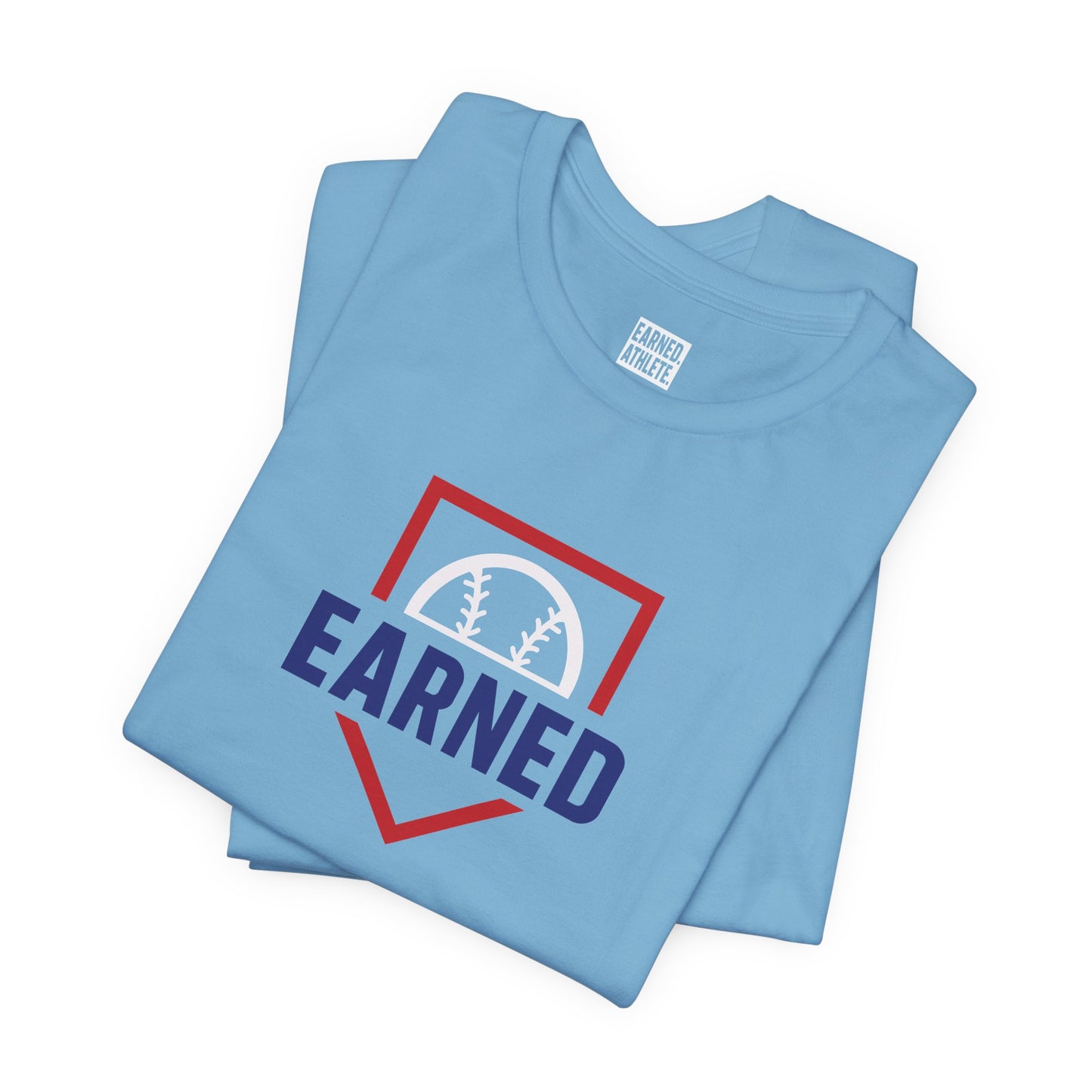 EARNED Adult Tee - Red Plate Logo