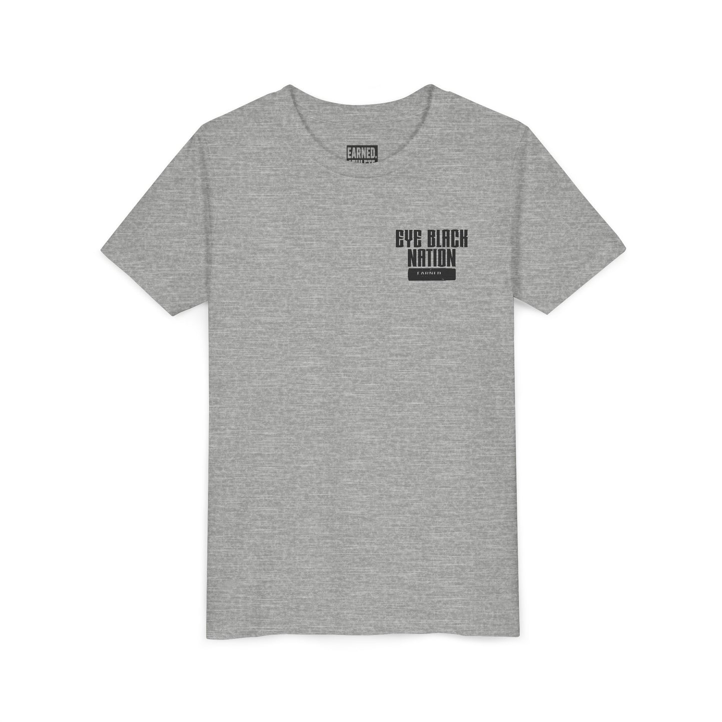 EYE BLACK NATION / WARRIOR Youth Tee - Black Font