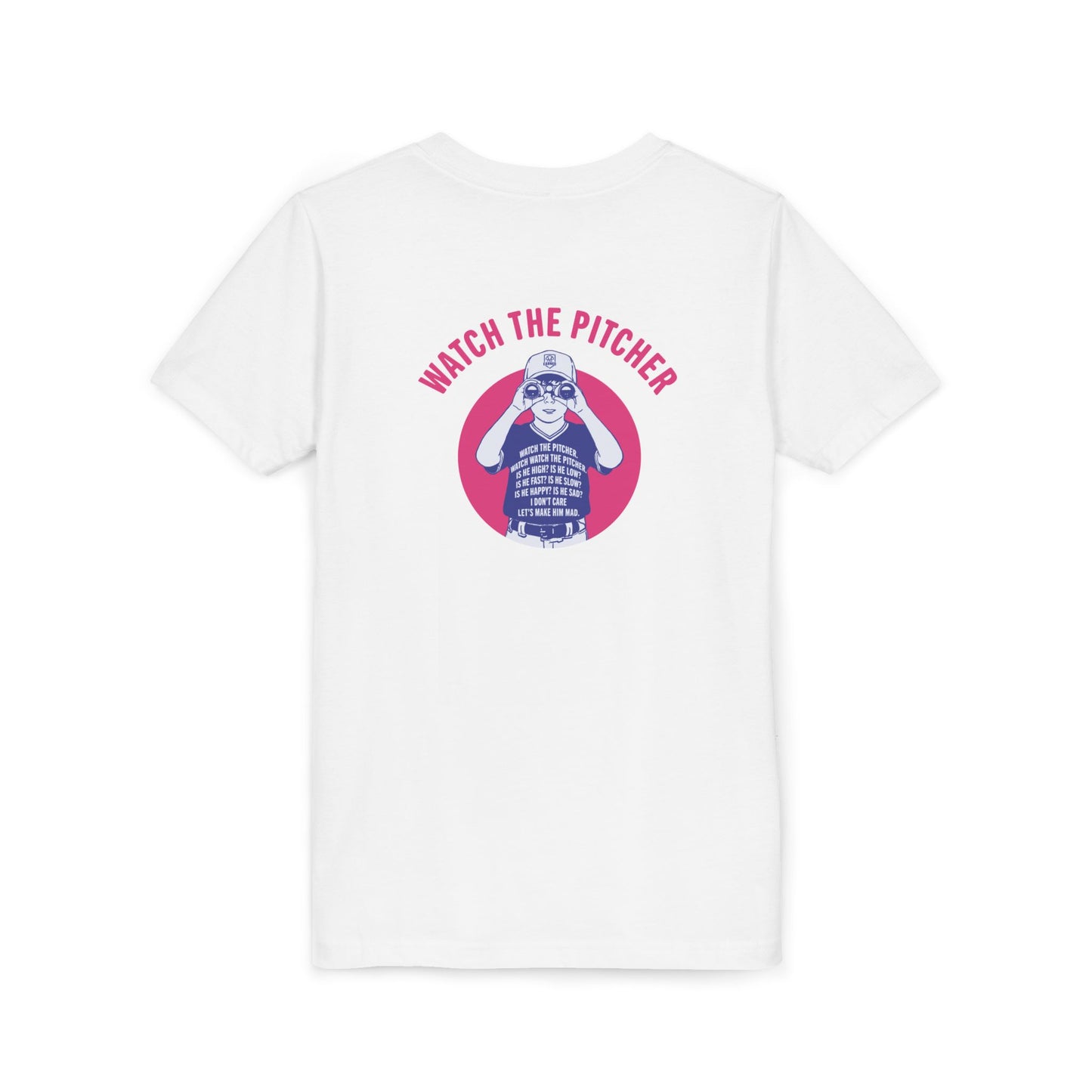 WATCH THE PITCHER Youth Tee - DUGOUT CHANT Collection
