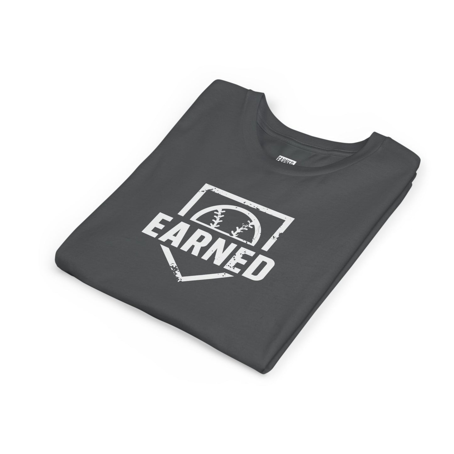 Earned Youth Tee - White Logo