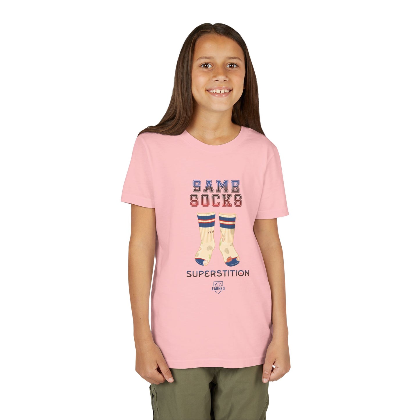 SAME SOCKS Youth Tee - SUPERSTITION Collection